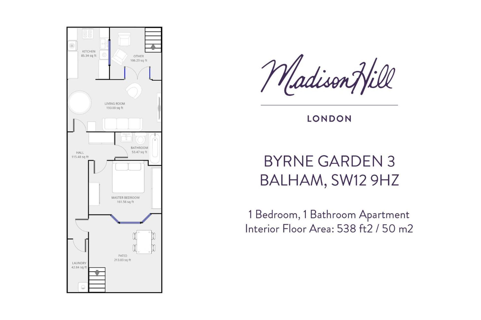 Madison Hill - Byrne Garden 3 - One Bedroom Home Λονδίνο Εξωτερικό φωτογραφία